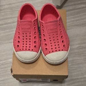 Native Shoes Jefferson Toddler Size 6 Hollywood Pink